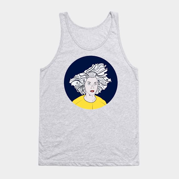 St. Lichenstein Tank Top by Brieana